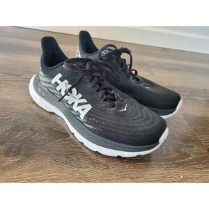 Hoka Mach‎ 5 Women's Running Shoes Black Athletic Comfort size 7 No INSOLES #6
